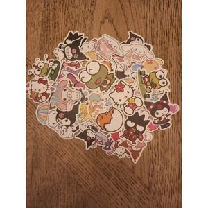 Hello Kitty stickers New 50 vinyl stickers Sanrio Pom Pom Kuromi Badtz Maru...